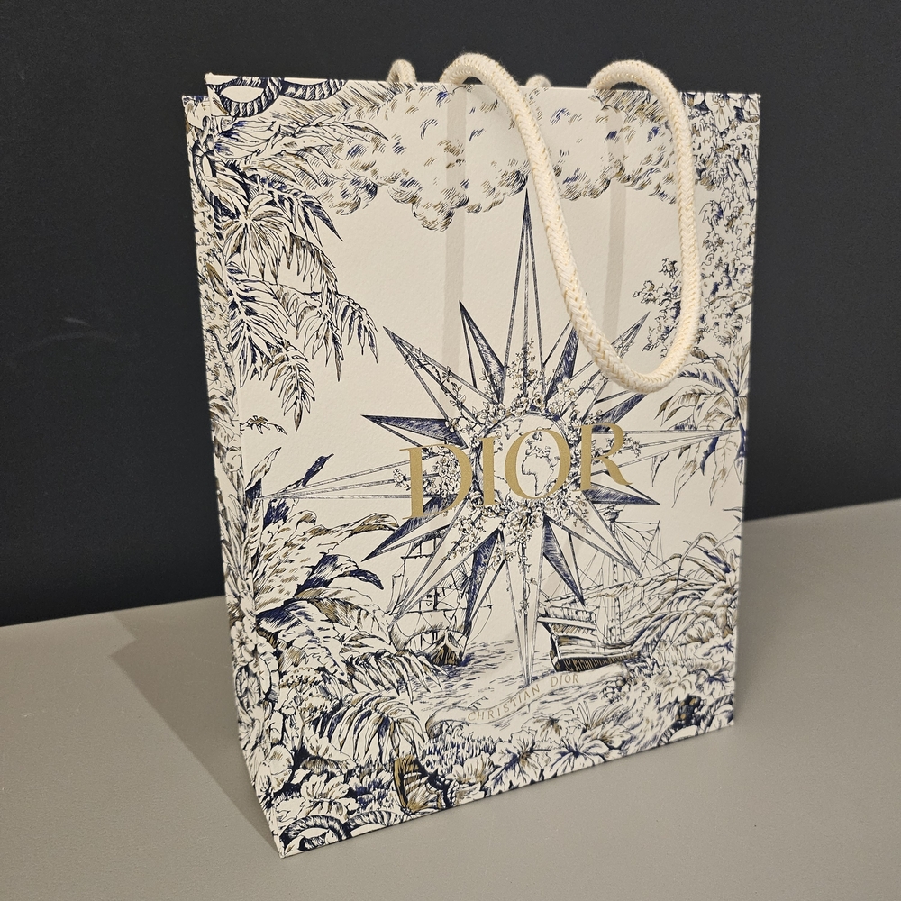Dior Blue and White Women's Bag
